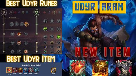 udyr build aram|Udyr ARAM Build, Runes, Items, Skills (Patch 14.23)